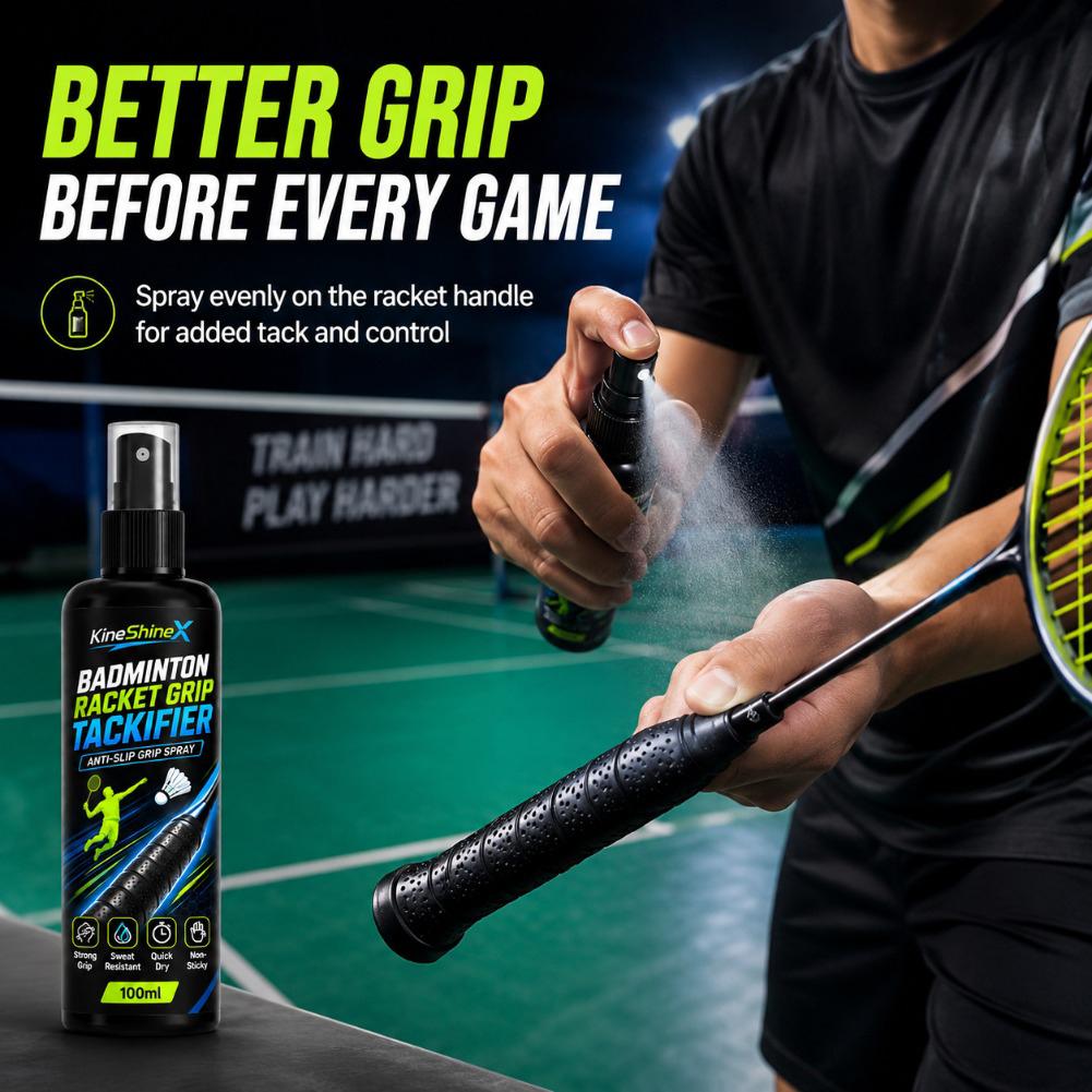 Anti-Slip Grip Spray for Tenni - огляд і ціна Badminton Grip