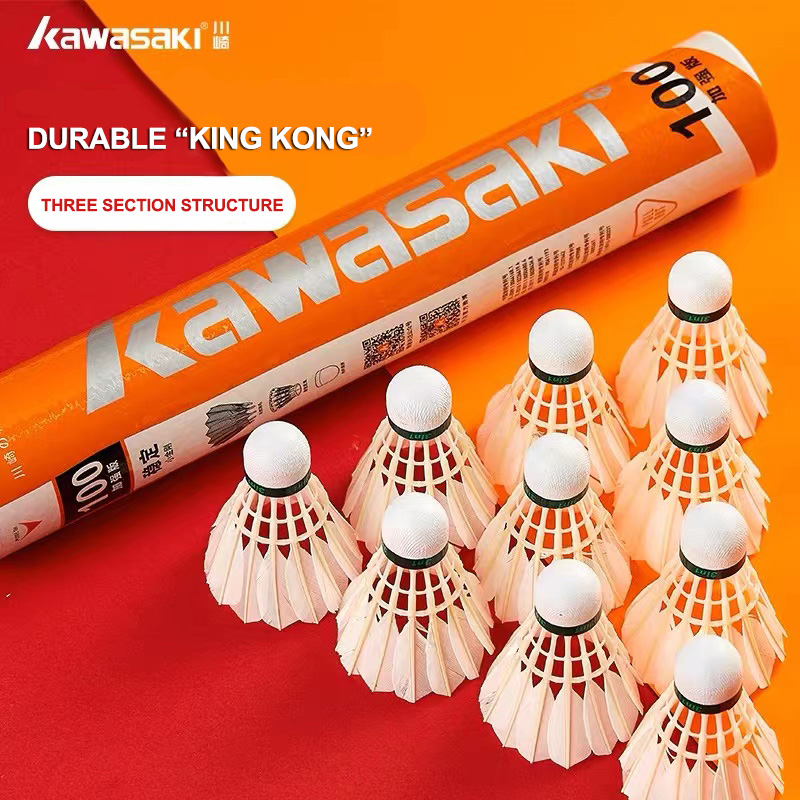 Kawasaki King Kong 100/500 Fea - огляд і ціна Feather Shuttlecock