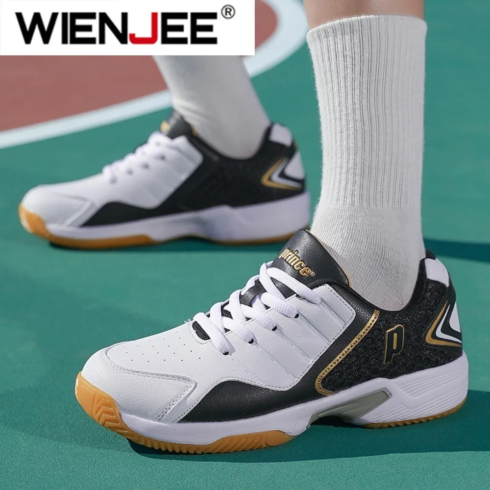 Professional Men Women Leather - огляд і ціна Badminton Shoes