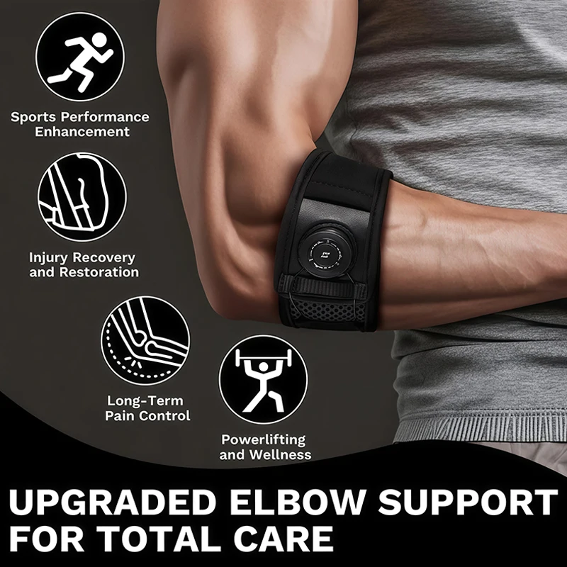`Adjustable Knob Elbow Brace S - огляд і ціна Badminton Materi