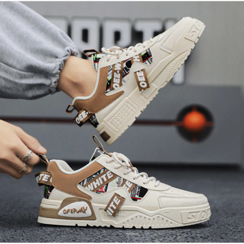 Casual Fashion Leather Sneaker - огляд і ціна Badminton Shoes