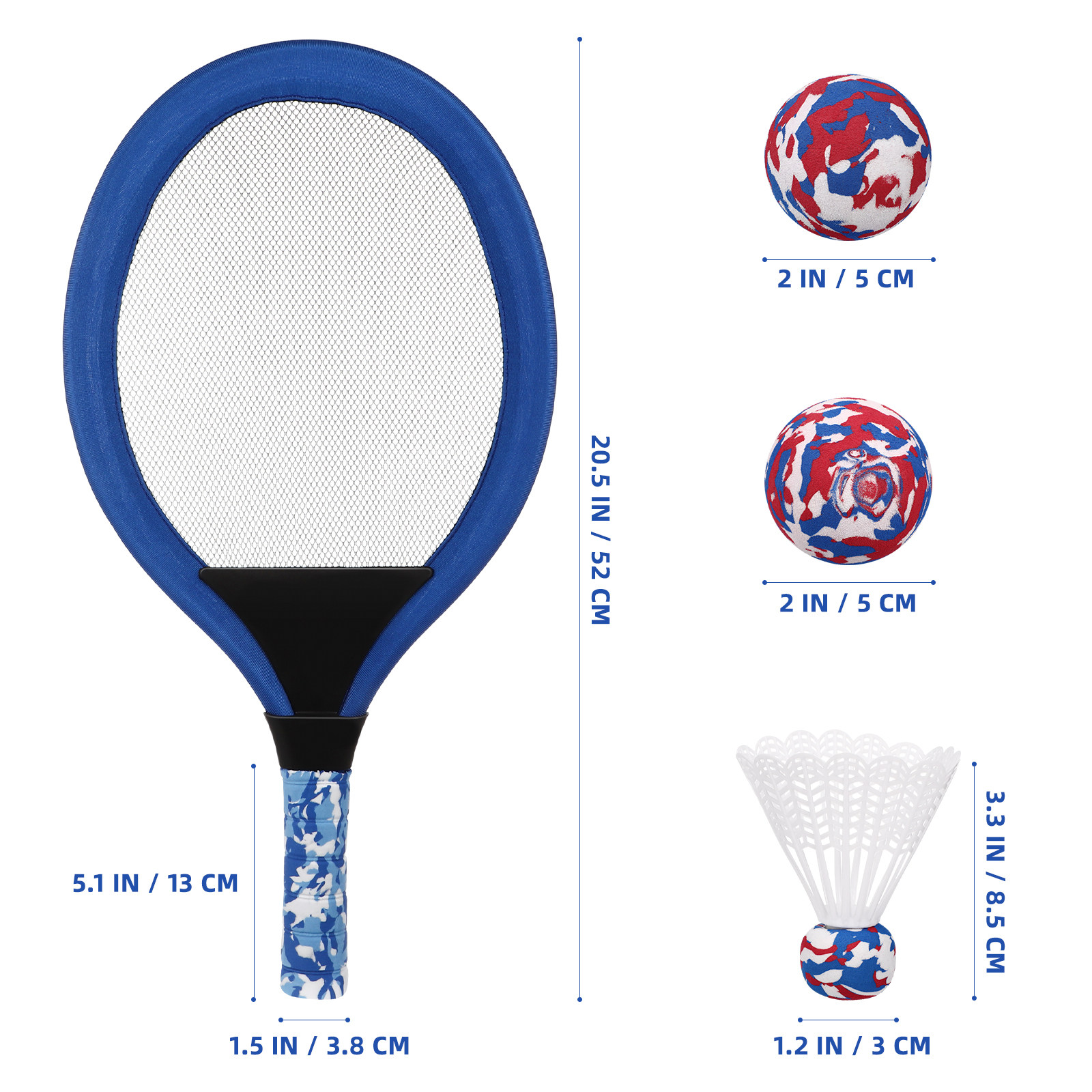 1Pair Childrens Tennis Badmint - огляд і ціна Badminton Materi