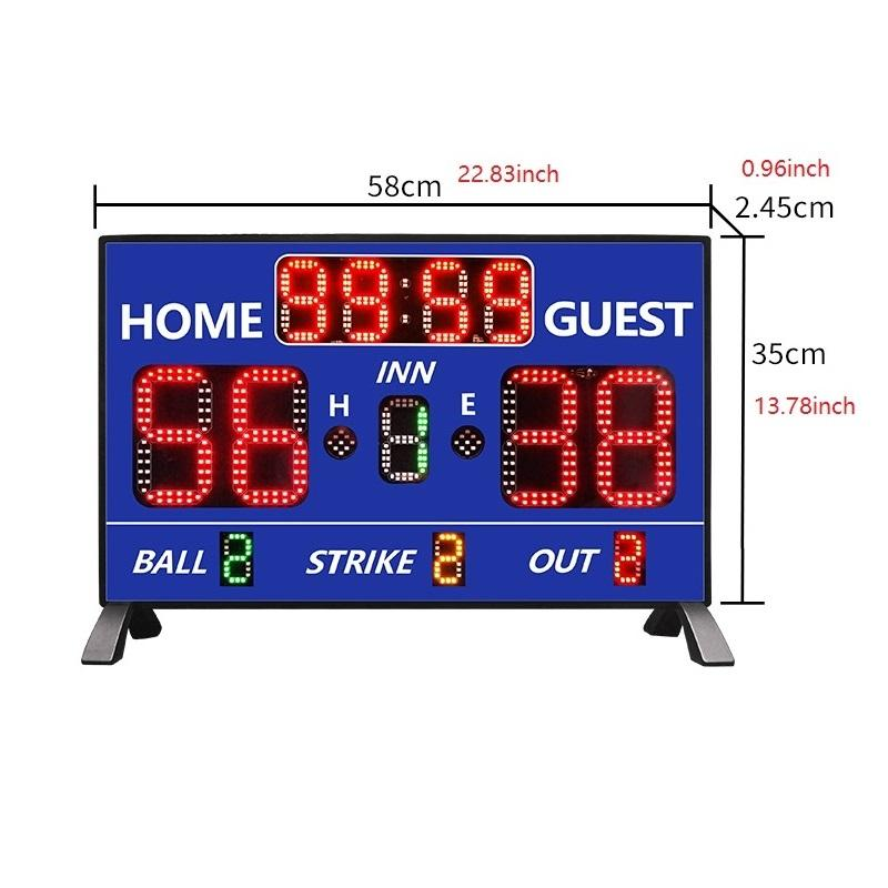 Electronic Digital LED Basketb - огляд і ціна Scoreboard Digital