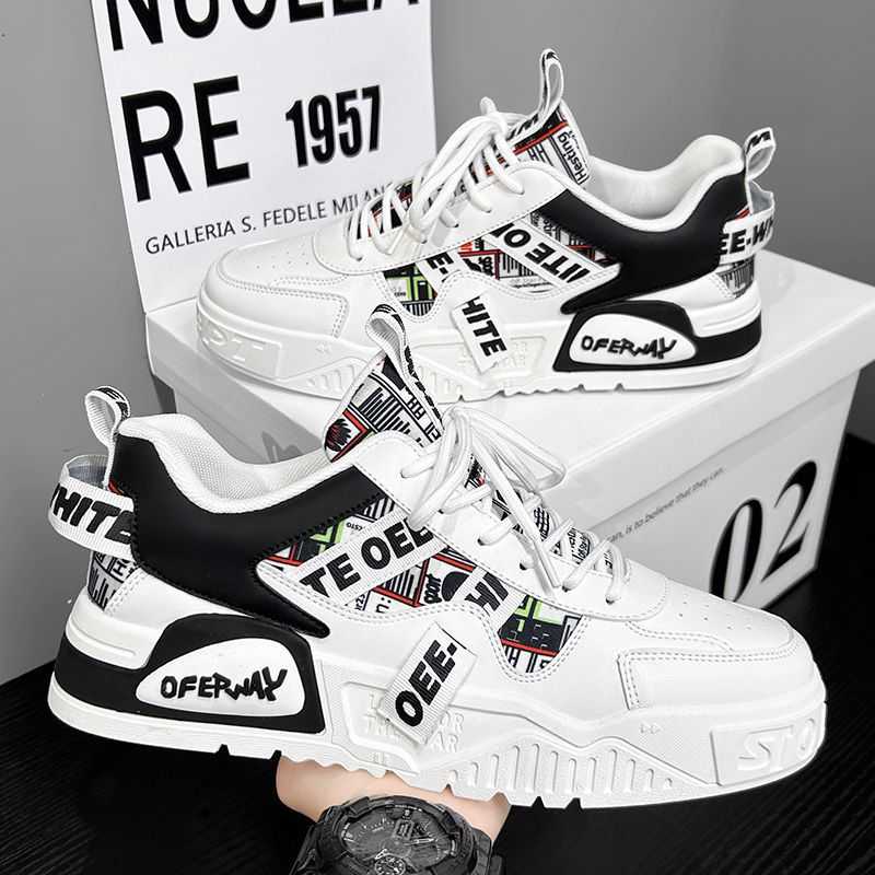 Casual Fashion Leather Sneaker - огляд і ціна Badminton Shoes Men