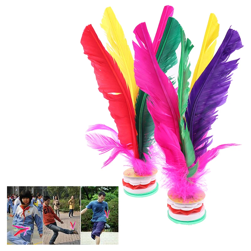 2PC Jianzi Shuttlecock  Fitnes - огляд і ціна Feather Shuttlecock