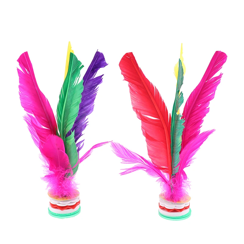 2PC Jianzi Shuttlecock  Fitnes - огляд і ціна Feather Shuttlecock